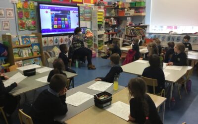 We started our Wellbeing Week with Mindful Monday. Everyone in school either listened to mindful music and completed mindful colouring or D.E.A.R.(Dropped Everything and Read.)