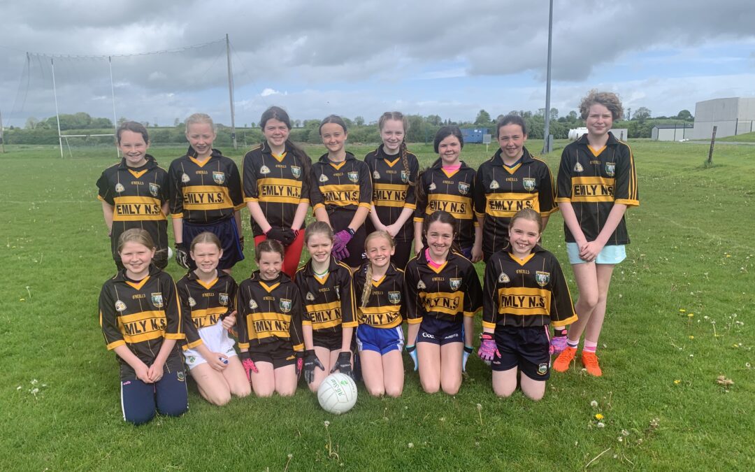 Girls U11 Football with Ms Kelly & Jillian in Martinstown