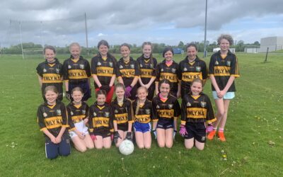 Girls U11 Football with Ms Kelly & Jillian in Martinstown