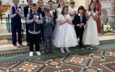 Congratulations to Miss Looby’s 2nd Class on receiving their 1st Holy Communion 🙏
