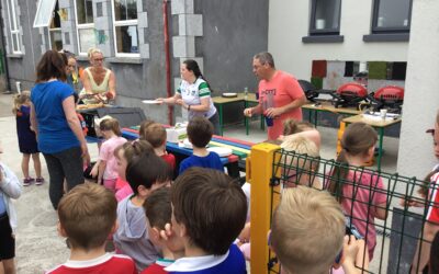 BBQ Breakfast before our Sports Day