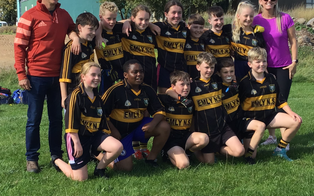 Fantastic day had by all who attended The Abbey School blitz. Great football skills on display. Tipperary and Limerick GAA are in safe hands. Pupils were also lucky to meet Colin Sweeney (Tipperary footballer) and John Kiely (Principal and Limerick Hurling Manager.)