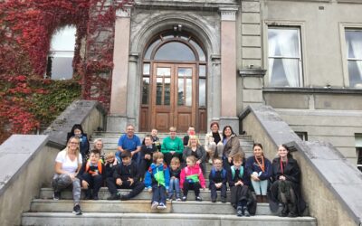 Spraoí and Realtaí trip to Mary Immaculate College. We had great FUN coding Bee Bots.