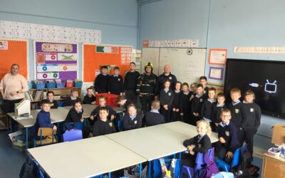 Fire safety awareness talk.