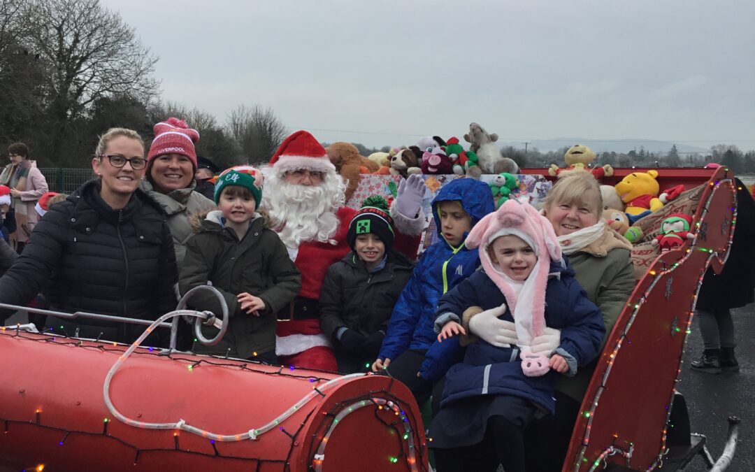 Visit from Santa today 🎅
