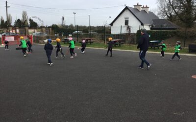 Camogie & Hurling training with Ms Lynch & Mr O’Halloran
