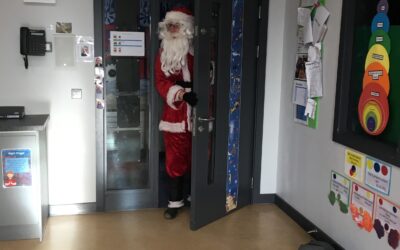 Santa came to visit Spraoí class 🎅Ho Ho Ho